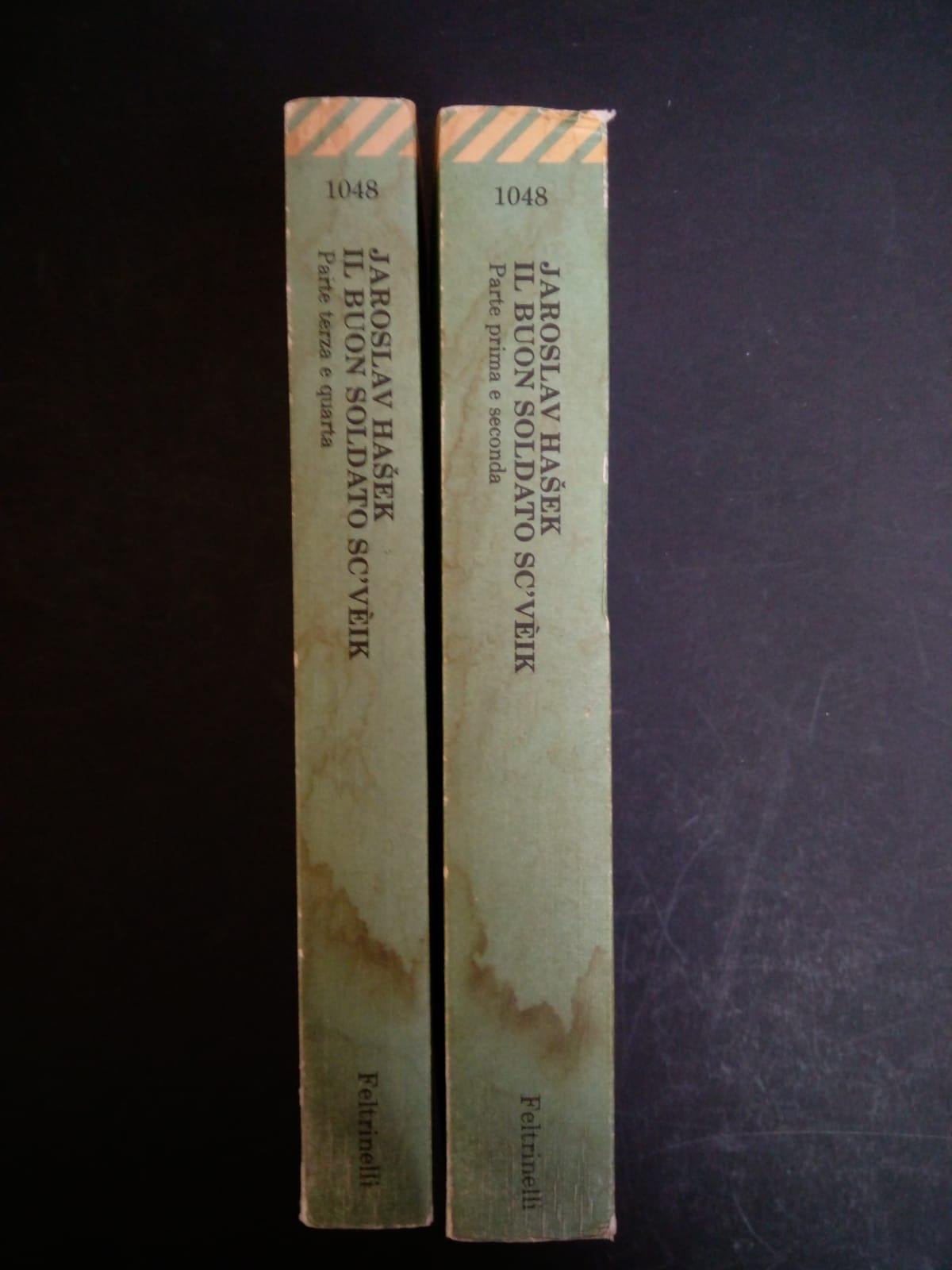 Il buon soldato sc'veik. Parte prima-seconda-terza-quarta in 2 Voll. Feltrinelli. 1988