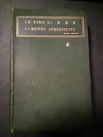 Le rime. Zanichelli. 1909
