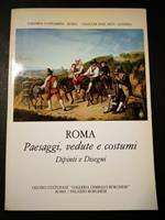 Roma. Paesaggi, vedute e costumi. A cura di Nuova editrice romana. 1983