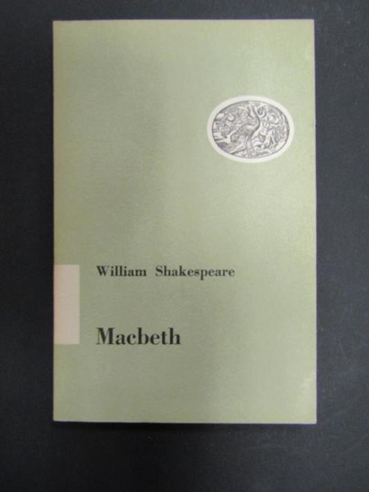 Macbeth. Einaudi. 1951