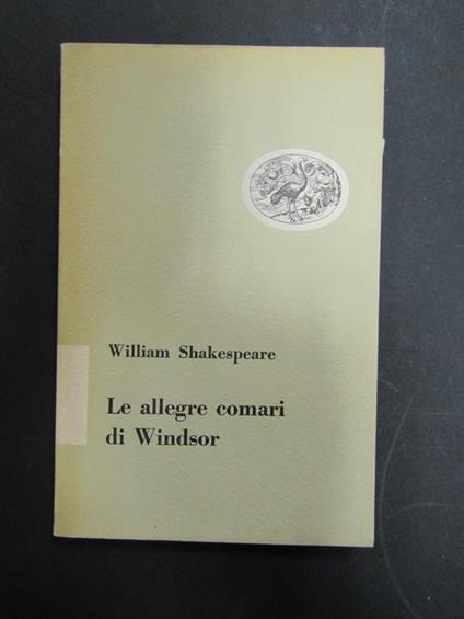 Shakespeare WilliamLe allegre comari di WindsorEinaudi1957 - copertina