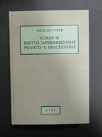 Corso di diritto internazionale provato e processuale. UTET. 1976