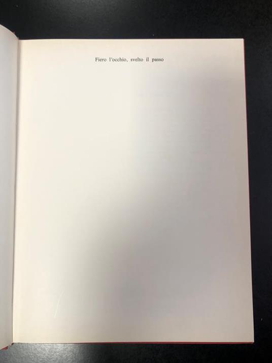 Goldoni Luca e Sermasi Enzo. Fiero l'occhio svelto il passo. Club degli Editori 1980 - I - Luca Goldoni - copertina