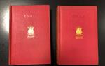 Emile ou de l'education. Editions Lutetia. 2 voll