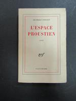 L' espace proustien. Gallimard. 1963