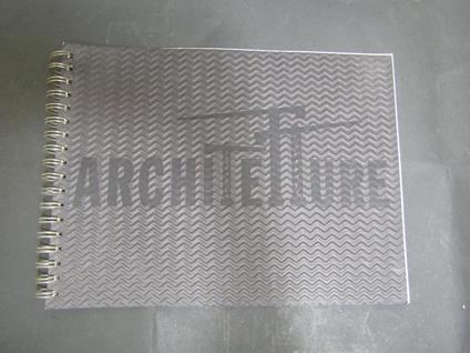 Architetture. dipinti e disegni 2001/2002. Galleria L'Affiche. 2001 - copertina