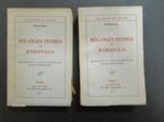 Melanges intimes et marginalia. 2 voll. Le Divan. 1936