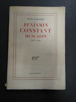 Guillemin Henri. Benjamin Constant Musicadin 1975-1799. Gallimard. 1958-I