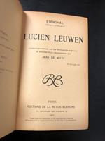 Stendhal. Lucien Leuwen. Editions de la Revue Blanche 1901