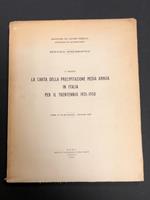 Frosini P. La carta della precipitazione media annua in Italia per il trentennio 1921-1950. Istituto Poligrafico dello Stato 1961