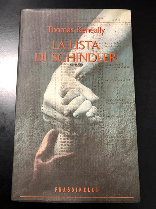 La lista di Schindler. Frassinelli 1994 - Thomas Keneally - copertina