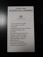 Silenzio dell'universo. Einaudi 2000 - I