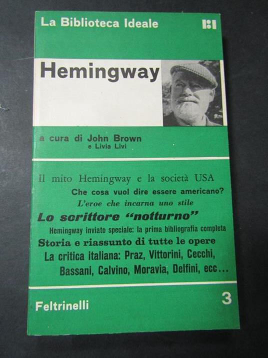 Aa.Vv. Hemingway. Feltrinelli. 1964 - copertina