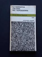 Barberi Squarotti Giorgio, La narrativa italiana del dopoguerra, Cappelli editore, 1975