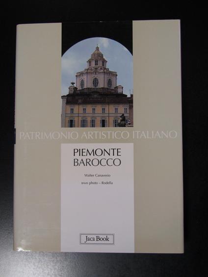 Canavesio Walter. Piemonte barocco. Jaca Book 2001 - I - Walter Canavesio - copertina
