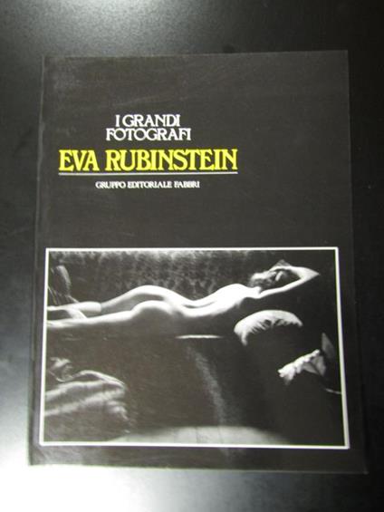 Eva Rubinstein. Gruppo Editoriale Fabbri 1983 - I - copertina