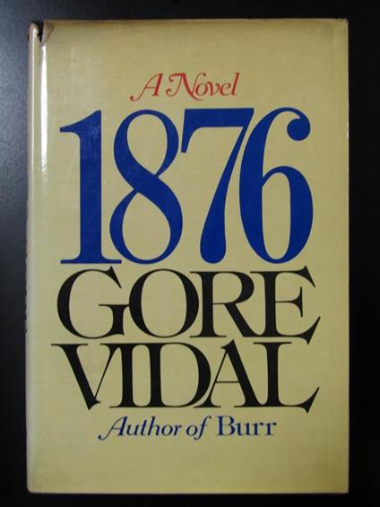 1876. Random House 1976 - Gore Vidal - copertina