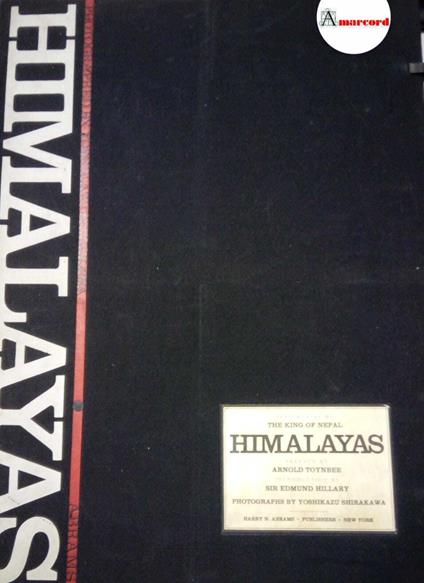 Shirakawa Yoshikazu, Himalayas. Abrams, 1971 - Yoshikazu Shirakawa - copertina