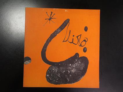 Joan Mirò. Editions des musées nationaux 1974 - copertina