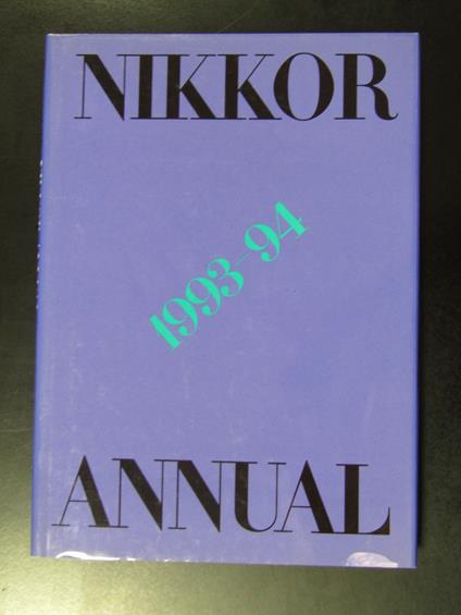 Nikkor Annual 1993-94 - copertina