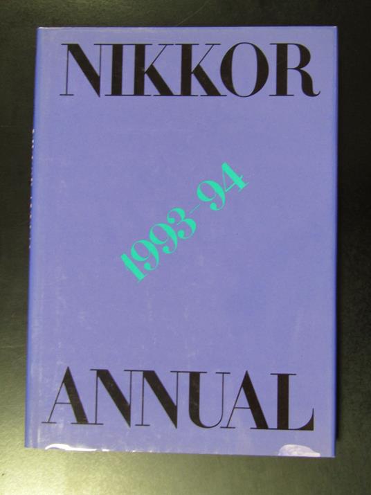Nikkor Annual 1993-94 - copertina