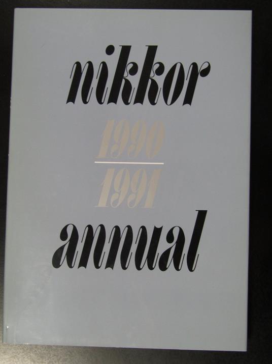 Nikkor Annual 1990-1991 - copertina