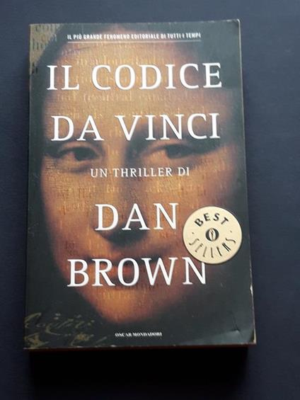 Brown Dan, Il codice da Vinci, Mondadori, 2006 - Dan Brown - copertina