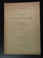 Visalli Dante. Le leggi del campo magnetico terreste. Stabilimento Poligrafico Belforte 1957