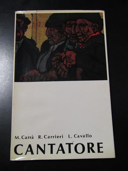 Domenico Cantatore. Galleria d'Arte Medea 1972 - copertina