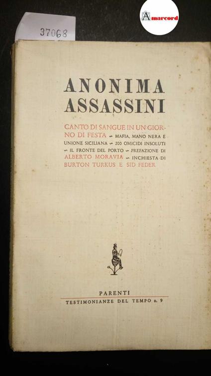 Turkus Burton e Feder Sid, Anonima assassini, Parenti, 1955 - I - copertina