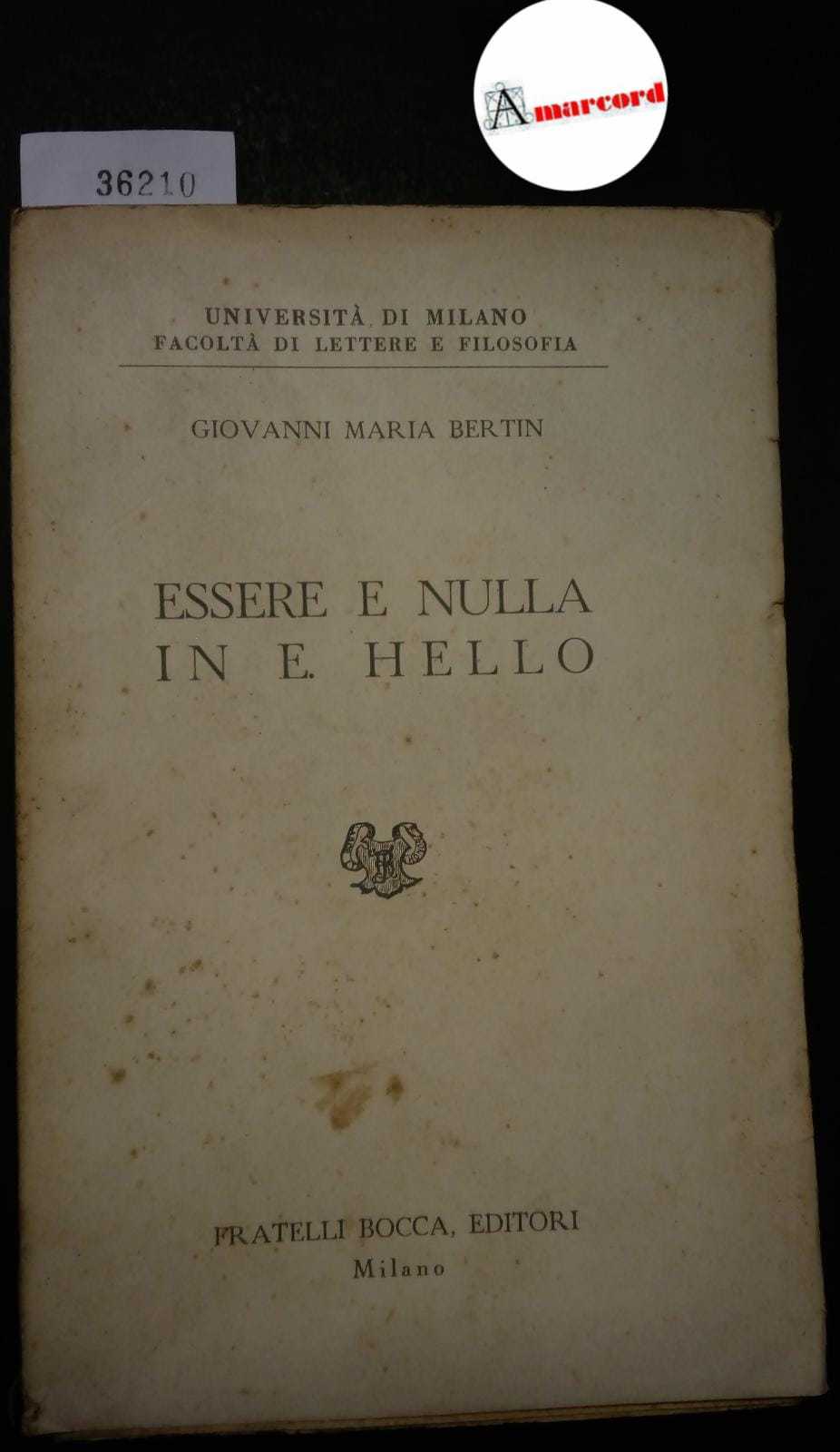 Amarcord Libri