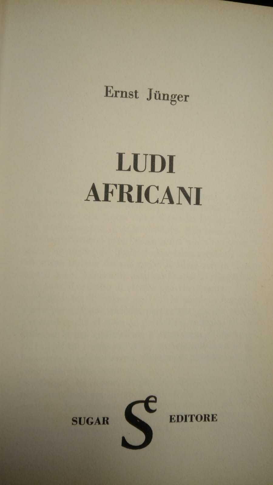 Junger Ernst, Ludi Africani, Sugar, 1970