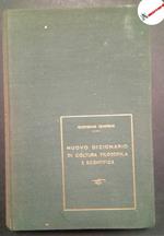 Semprini Giovanni, Nuovo dizionario di coltura filosofica e scientifica, Sei, 1951