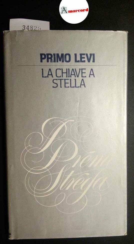 Levi Primo, La chiave a stella, CDE, 1984 - Primo Levi - copertina