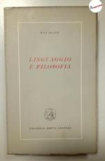 Black Max, Linguaggio e filosofia, Bocca, 1953