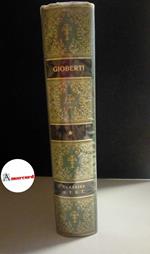 Gioberti Vincenzo, Scritti scelti, Utet, 1974