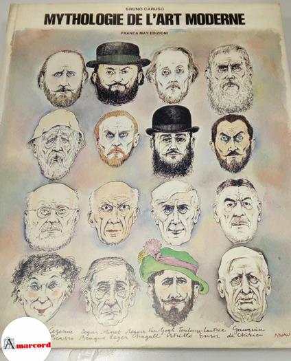 Caruso Bruno, Mythologie de l'art moderne, Franca May edizioni, 1977 - Bruno Caruso - copertina
