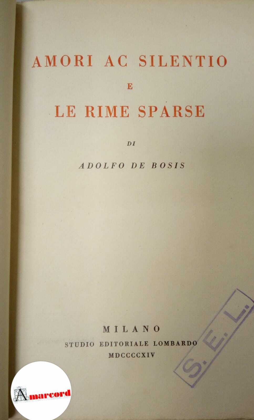 Amarcord Libri
