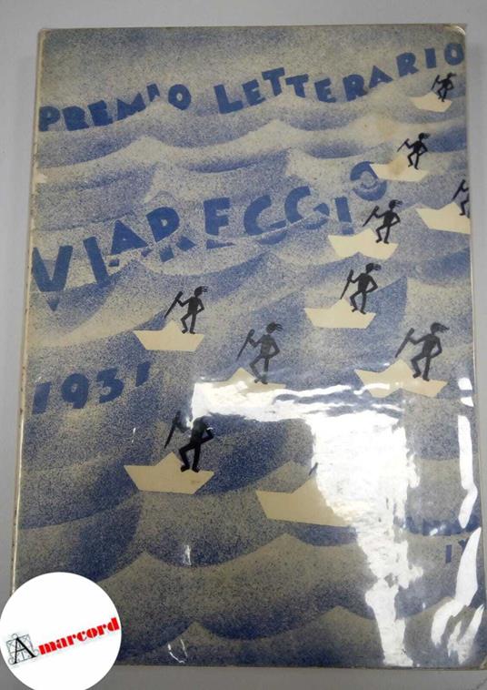 AA.VV., Premio letterario Viareggio 1931, Grafia, 1931 - copertina