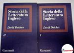 Daiches David. Storia della letteratura inglese. 2 voll. Garzanti 1980
