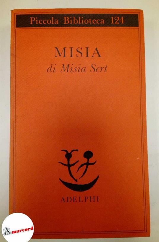 Sert Misia. Misia. Adelphi. 1981 - Misia Sert - copertina
