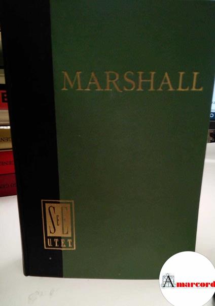 Marshall Alfred, Principi di economia, Utet, 1959 - Alfred Marshall - copertina