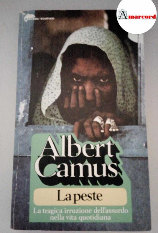 Camus Albert, La peste, Bompiani, 1976 - Albert Camus - copertina