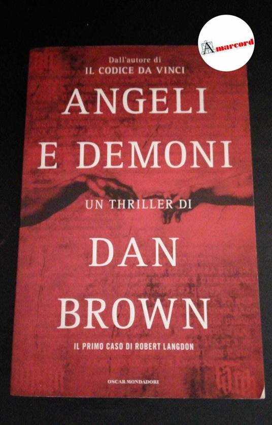 Angeli E Demoni - Dan Brown - copertina