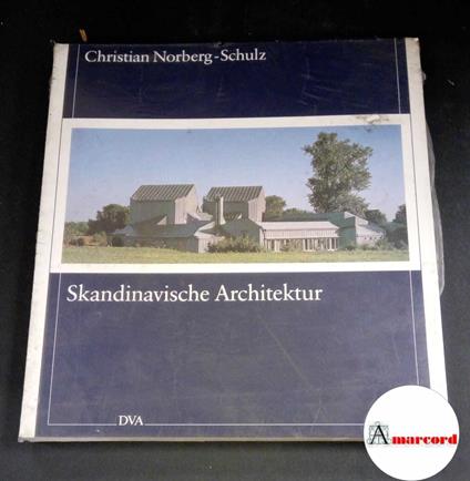 Norberg-Schulz C., Skandinavische Architektur, DVA, 1993 - copertina