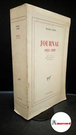 Leiris, Michel. , and Jamin, Jean. Journal, 1922-1989 \Parigi! Gallimard, 1992