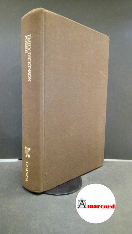 Dickinson, Emily. , and Errante, Guido. Poesie Parma Guanda, 1975 - Emily Dickinson - copertina