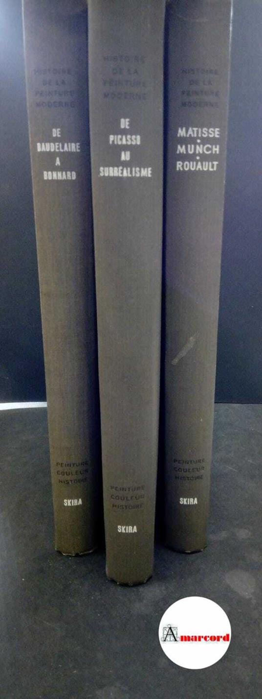 Histoire de la peinture moderne 3 volumi - Maurice Raynal - copertina