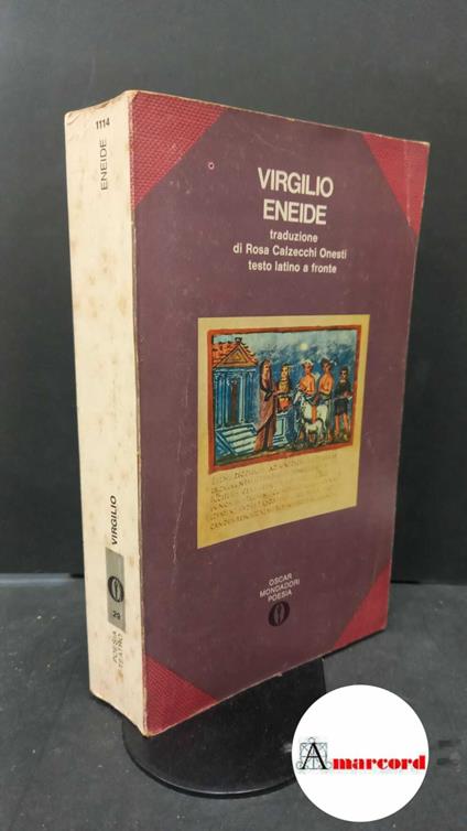 Vergilius Maro, Publius. , and Calzecchi Onesti, Rosa. Eneide Milano A. Mondadori, 1979 - Publio Virgilio Marone - copertina