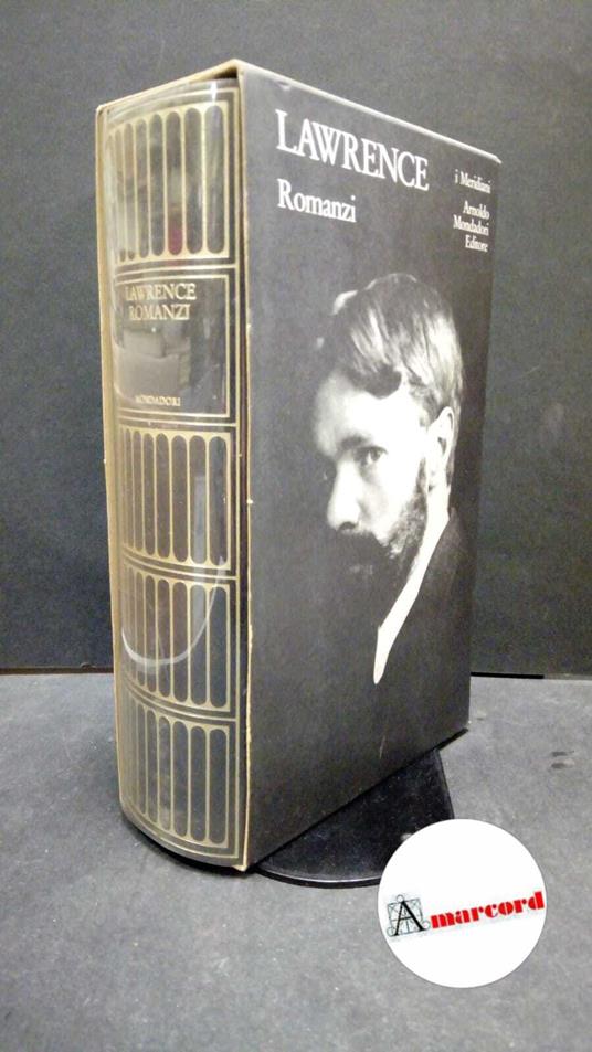 Lawrence, D. H.. , and De Zordo, Ornella. Romanzi Milano A. Mondadori, 1986 - David Herbert Lawrence - copertina